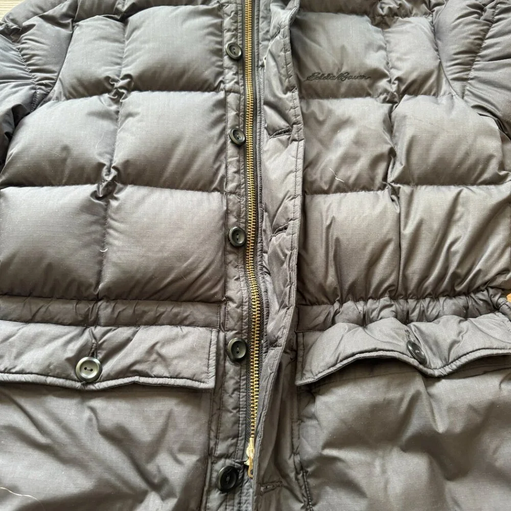 Vintage Eddie Bauer - Kara‎ Koram - Goose Down Parka Jacket - Black - Small